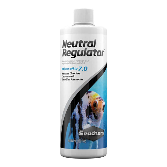 Seachem Laboratories Liquid Neutral Regulator Aquarium Water Treatment 1ea/16.9 fl. oz.