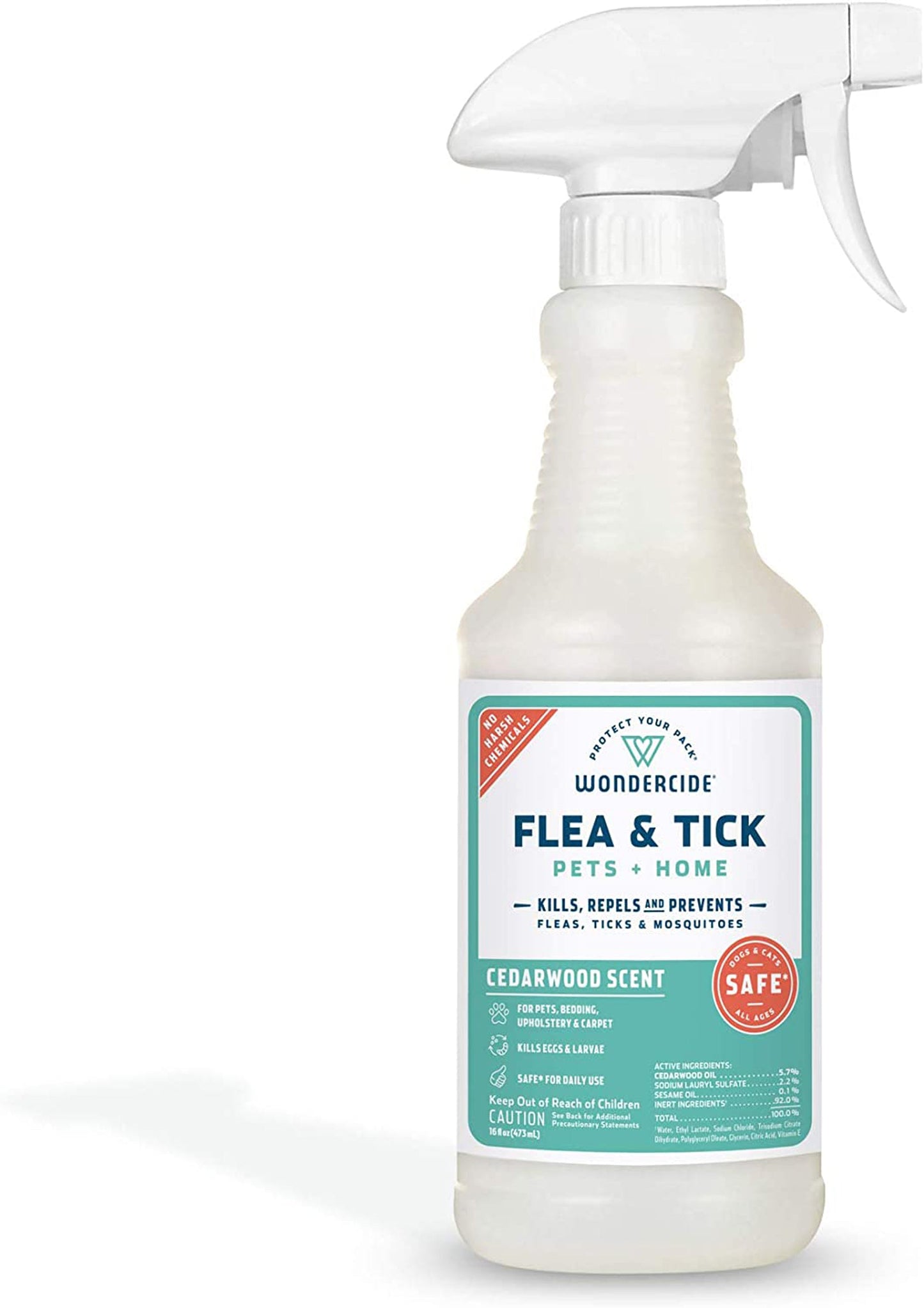 Wondercide Flea Tick And Mosquito Control Spray 16 oz.-Cedar