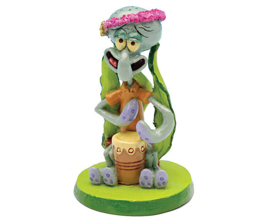 SpongeBob Squidward Aquarium Ornament Multi-Color 1ea/2 in, Mini