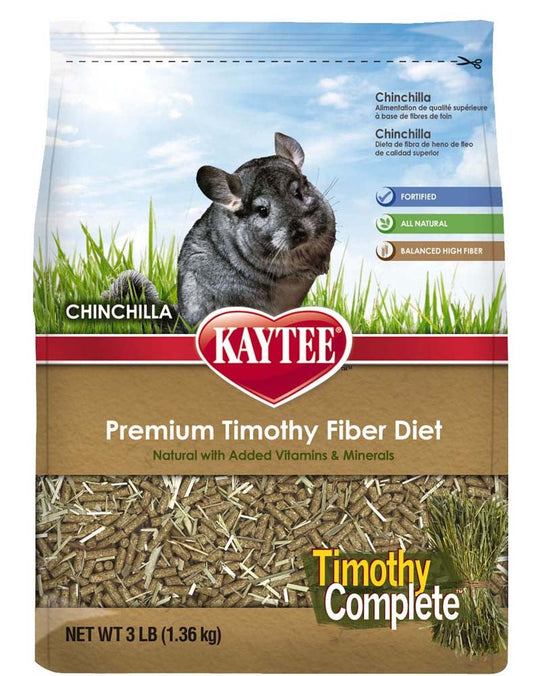 Kaytee Timothy Complete Chinchilla Food 1ea/3 lb