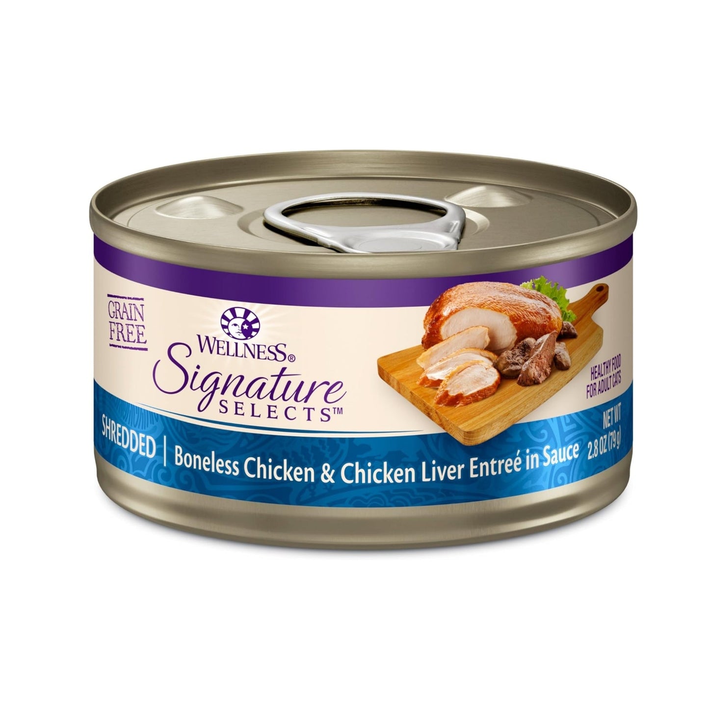 Wellness Cat Core Signature Select Shredded Chicken Liver Entrée 5.3oz. (Case of 12)