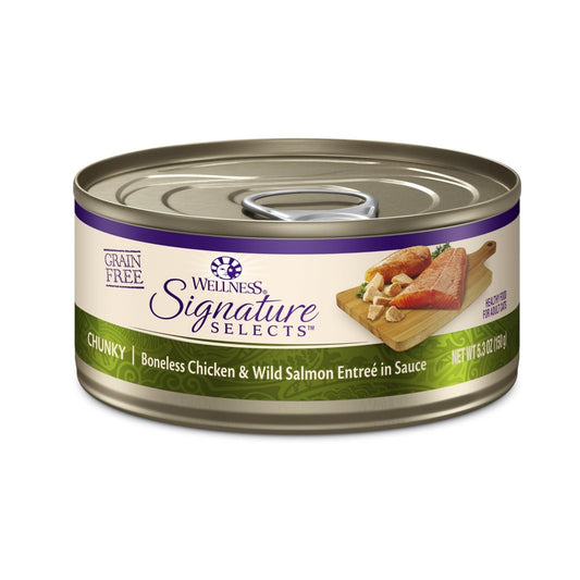 Wellness Cat Core Signature Select Chunky Chicken Salmon Entrée 5.3oz. (Case of 12)