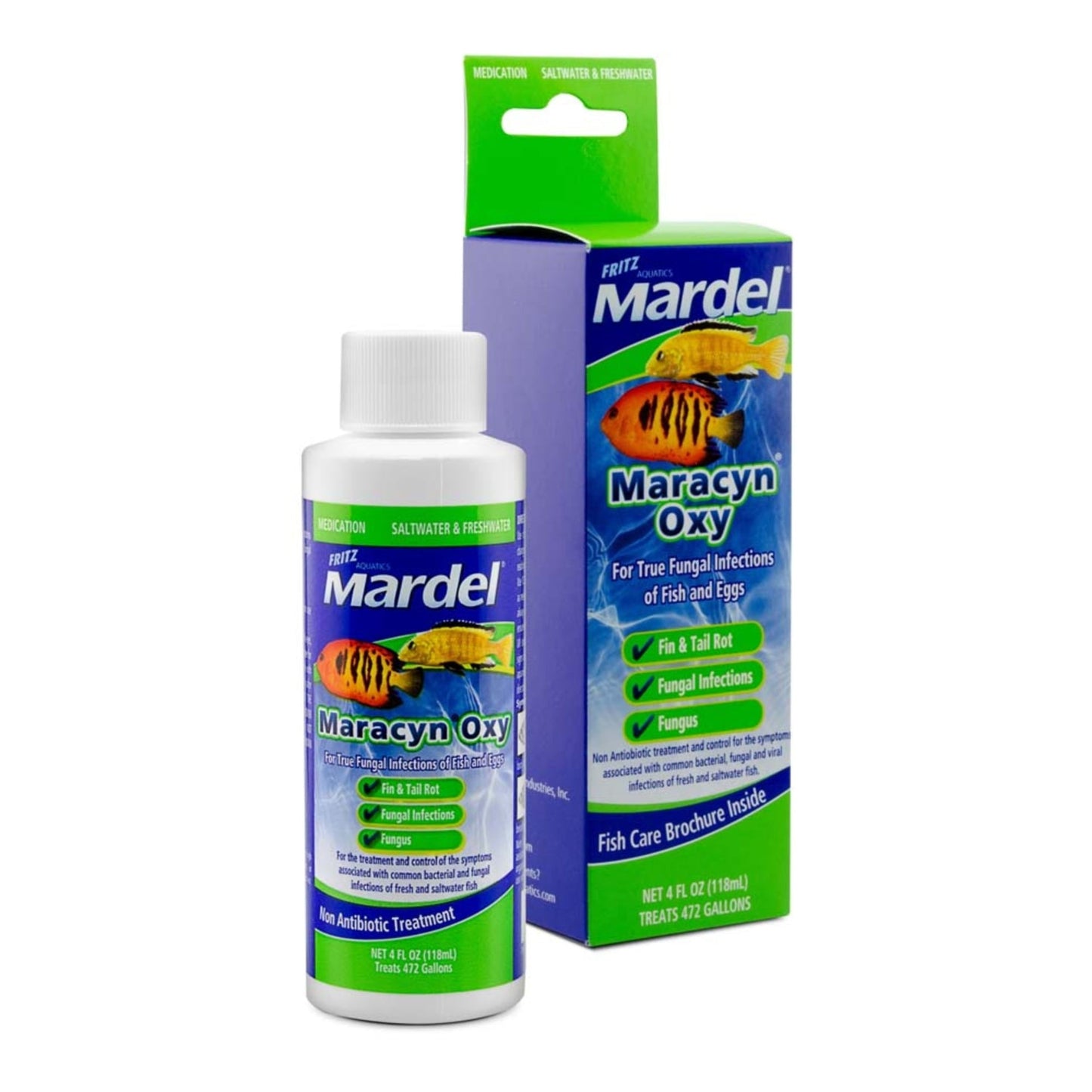 Mardel Maracyn Oxy Antifungal Medication 1ea/4 fl oz