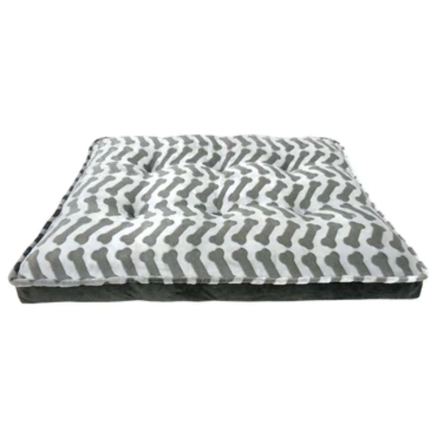 **Arlee Ortholux Bella Orthopedic Mattress Zig Zag Bone Charcoal 40 X 30 X 7 Inch