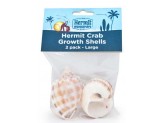 Fluker's Hermit Crab Growth Shells Assorted 1ea/2 pk, LG