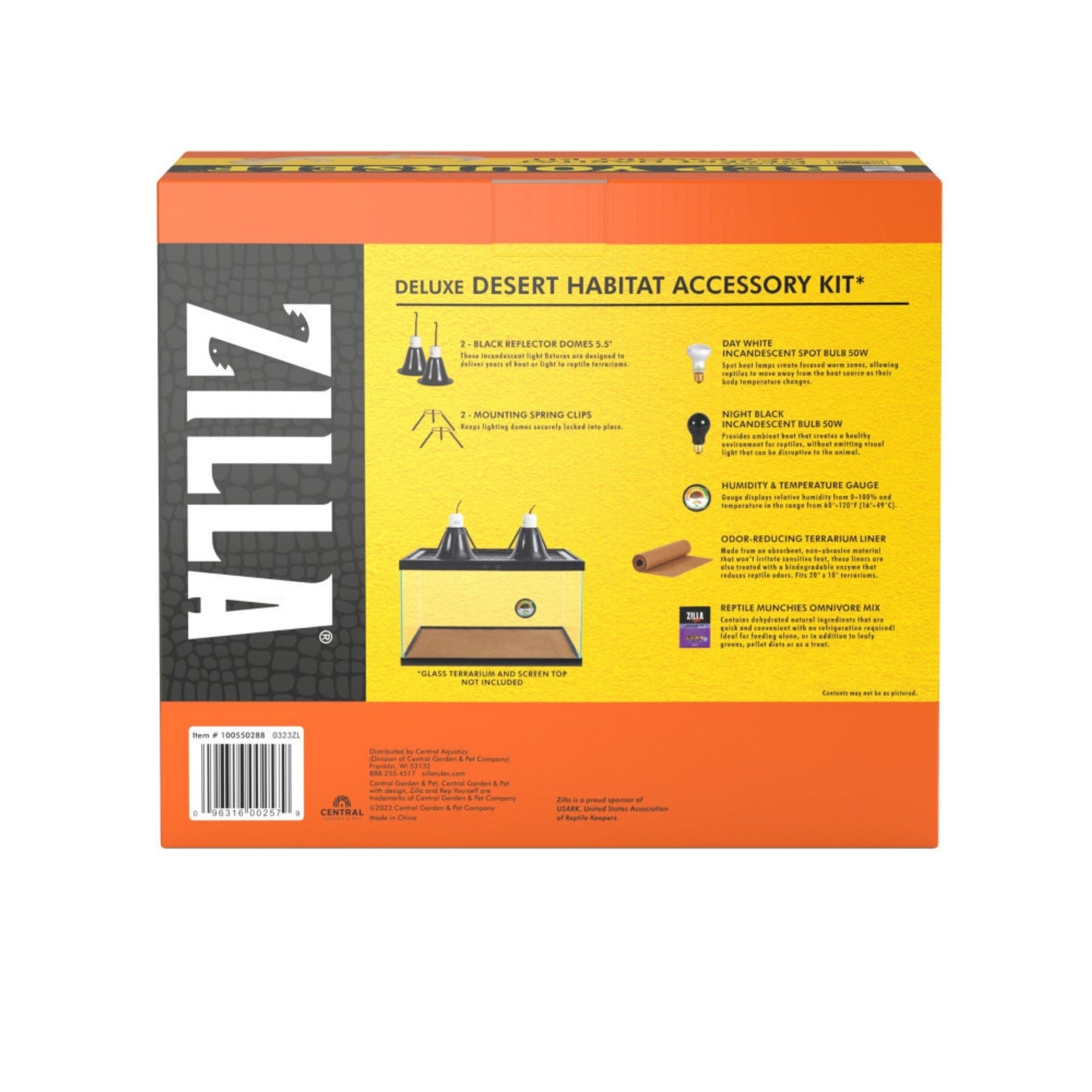 Zilla Desert Habitat Accessory Kit 1ea