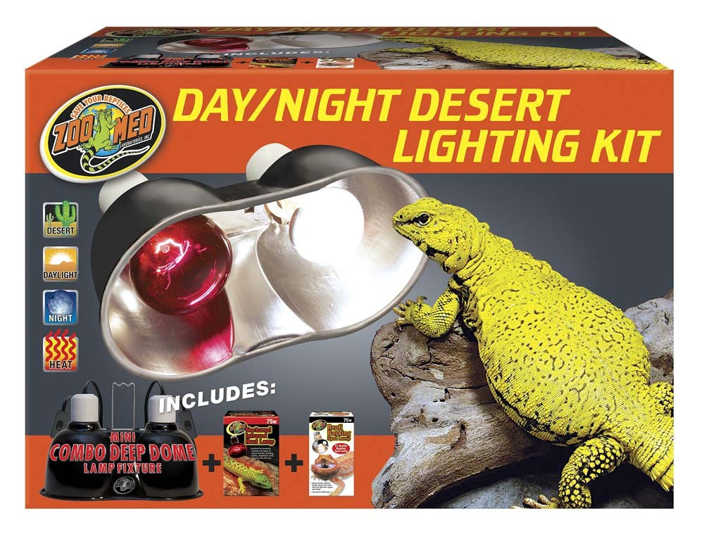 Zoo Med Day & Night Desert Lighting Kit 1ea