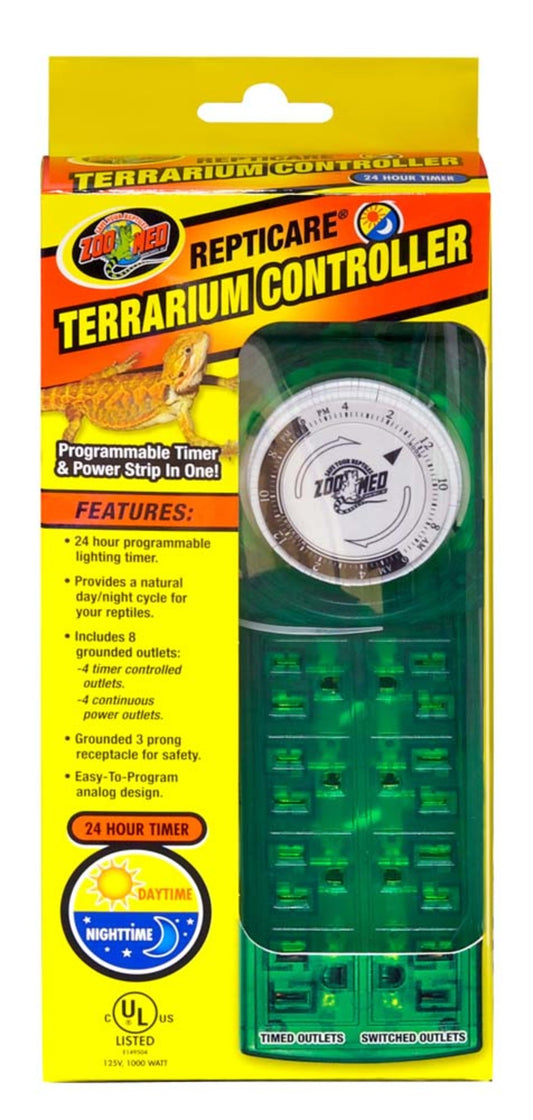 Zoo Med ReptiCare Terrarium Controller Green 1ea