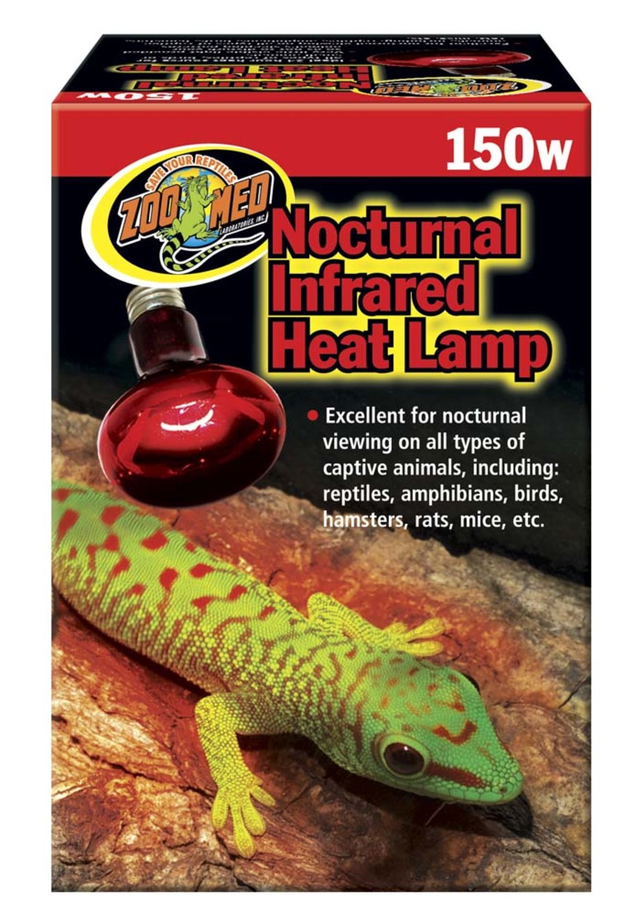 Zoo Med Nocturnal Infrared Heat Lamp 1ea/150 W