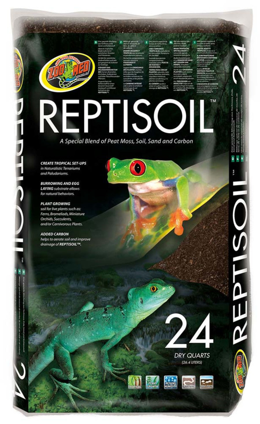 Zoo Med ReptiSoil Brown 1ea/24 qt