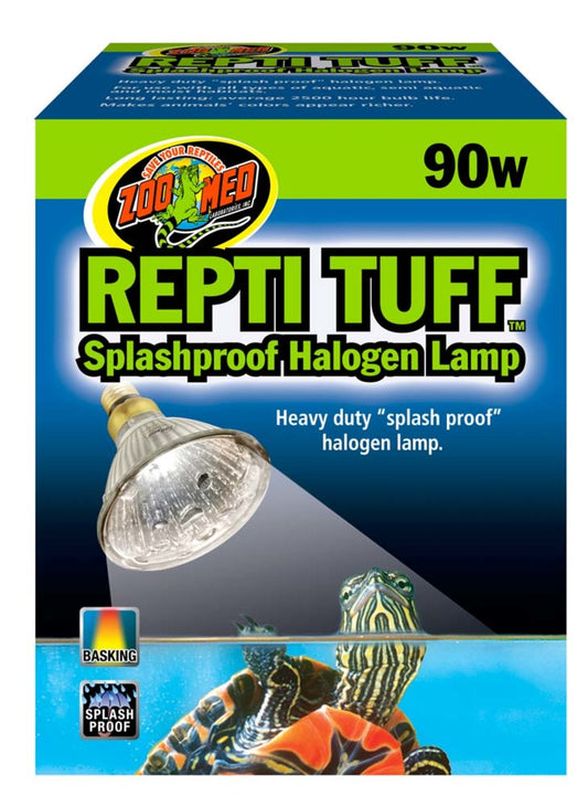 Zoo Med Repti Tuff Splashproof Halogen Lamp White 1ea/90 W