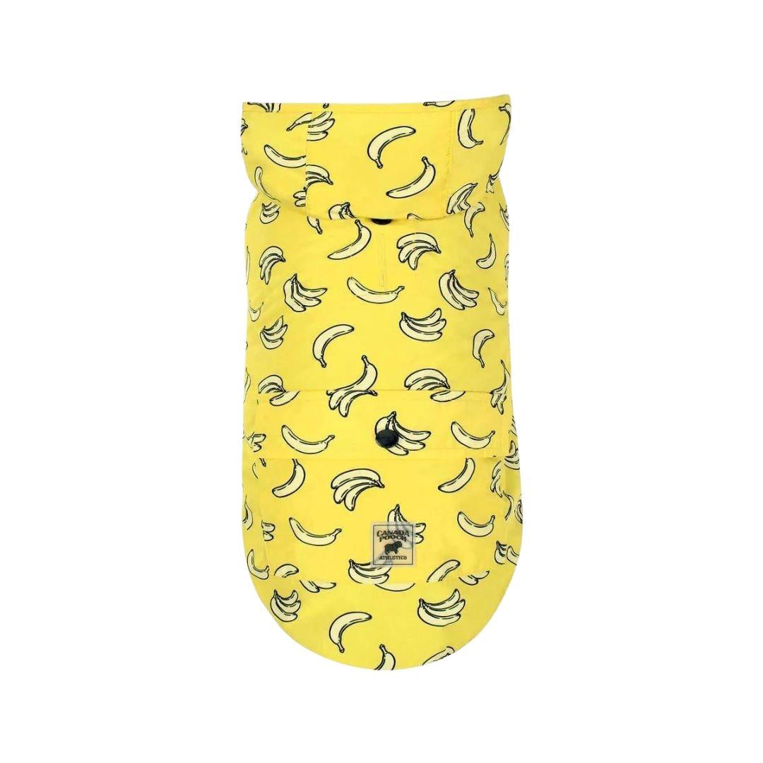 Canada Pooch Dog Pick Me Poncho Banana 10