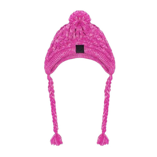 Canada Pooch Dog Polar Pom Pom Hat Pink LG