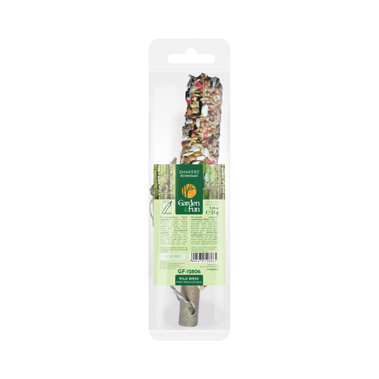 A & E Cages Smakers Garden  Fun Economic Food Stick for Wild Birds 20ea/1.94 oz.