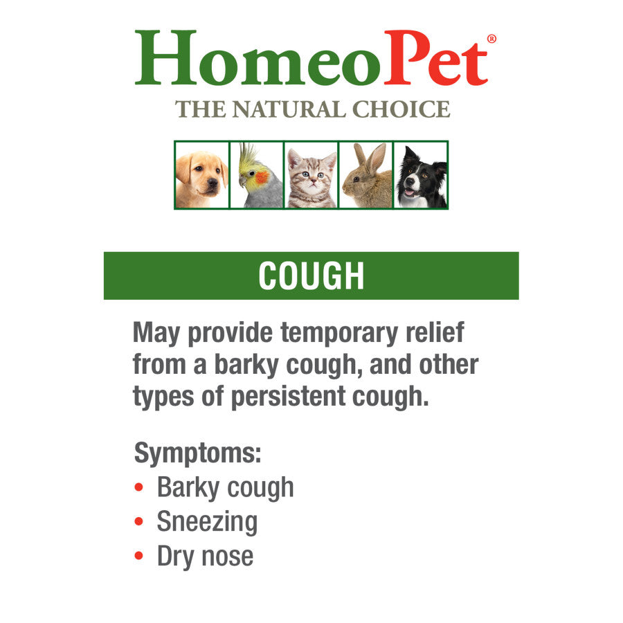 HomeoPet Cough 1ea/15 ml