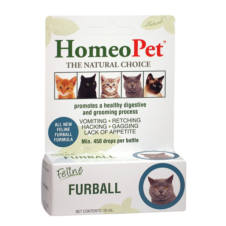 HomeoPet FELINE Furball Relief 1ea/0.5 fl oz