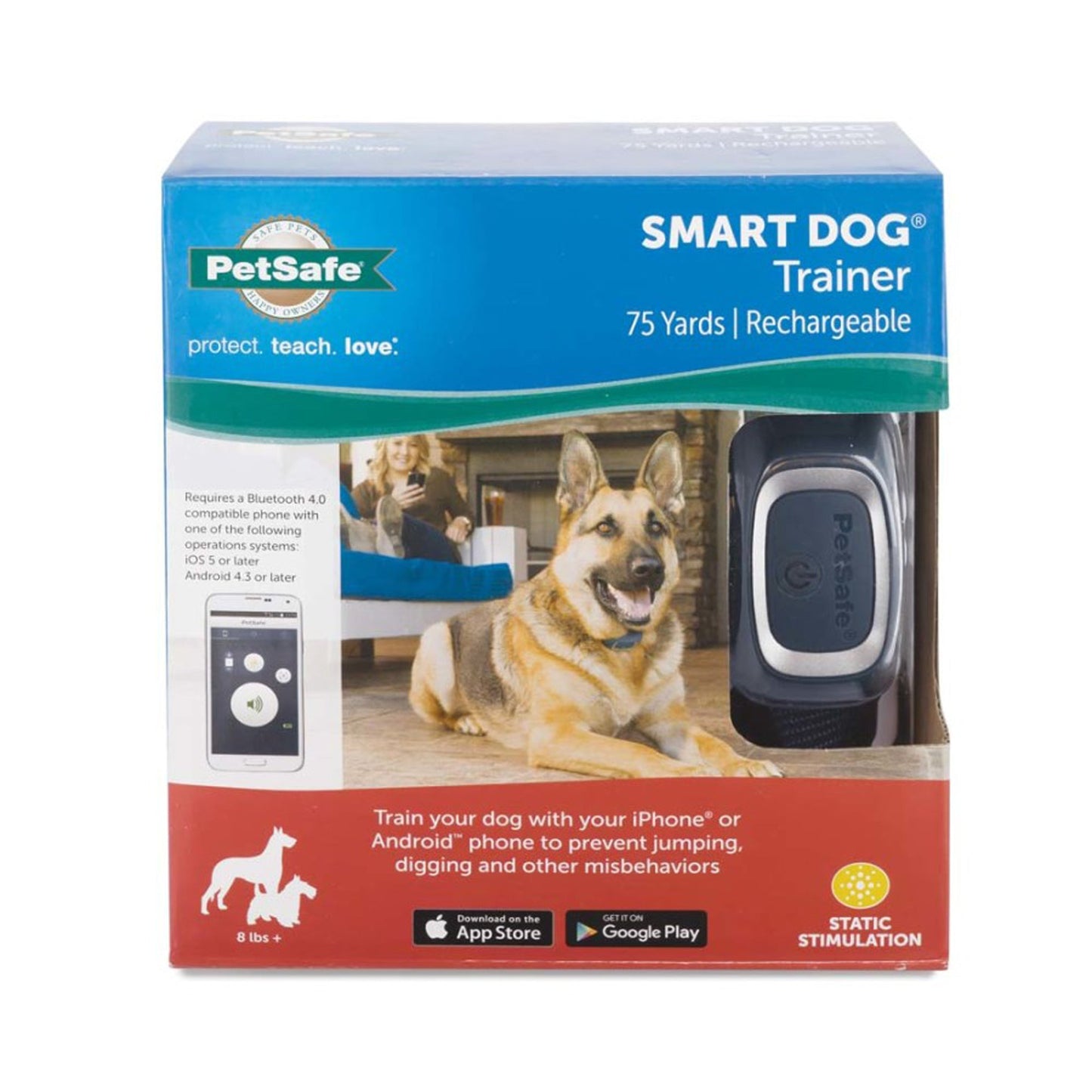 PetSafe SMART Dog Trainer Blue 1ea/75 Yards