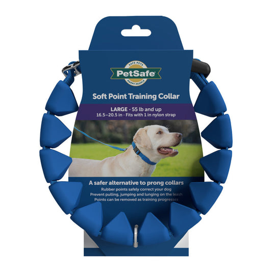 PetSafe Soft Point Training Collar 1in wide Royal Blue 1ea/LG