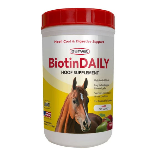 Durvet Biotin Daily Hoof Supplement 2.5lbs.