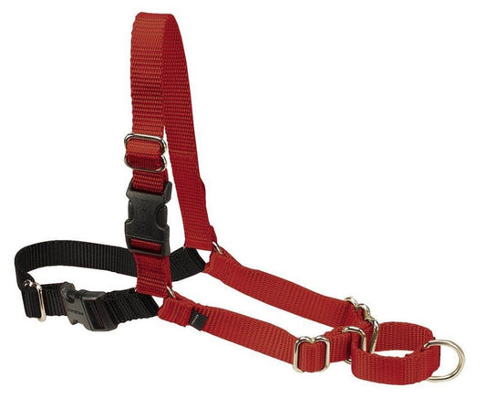 PetSafe Easy Walk Dog Harness Black/Red 1ea/SM