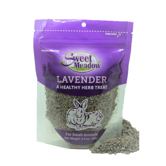 Sweet Meadow Farm Lavender Healthy Herb Small Animal Treat 1ea/2.1oz.