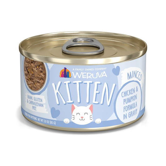 Weruva Cat Kitten Chicken Pumpkin Gravy 3oz. (Case of 12)