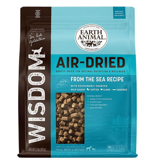 **Earth Animal Dog Wisdom Air-Dried From The Sea 2Lb