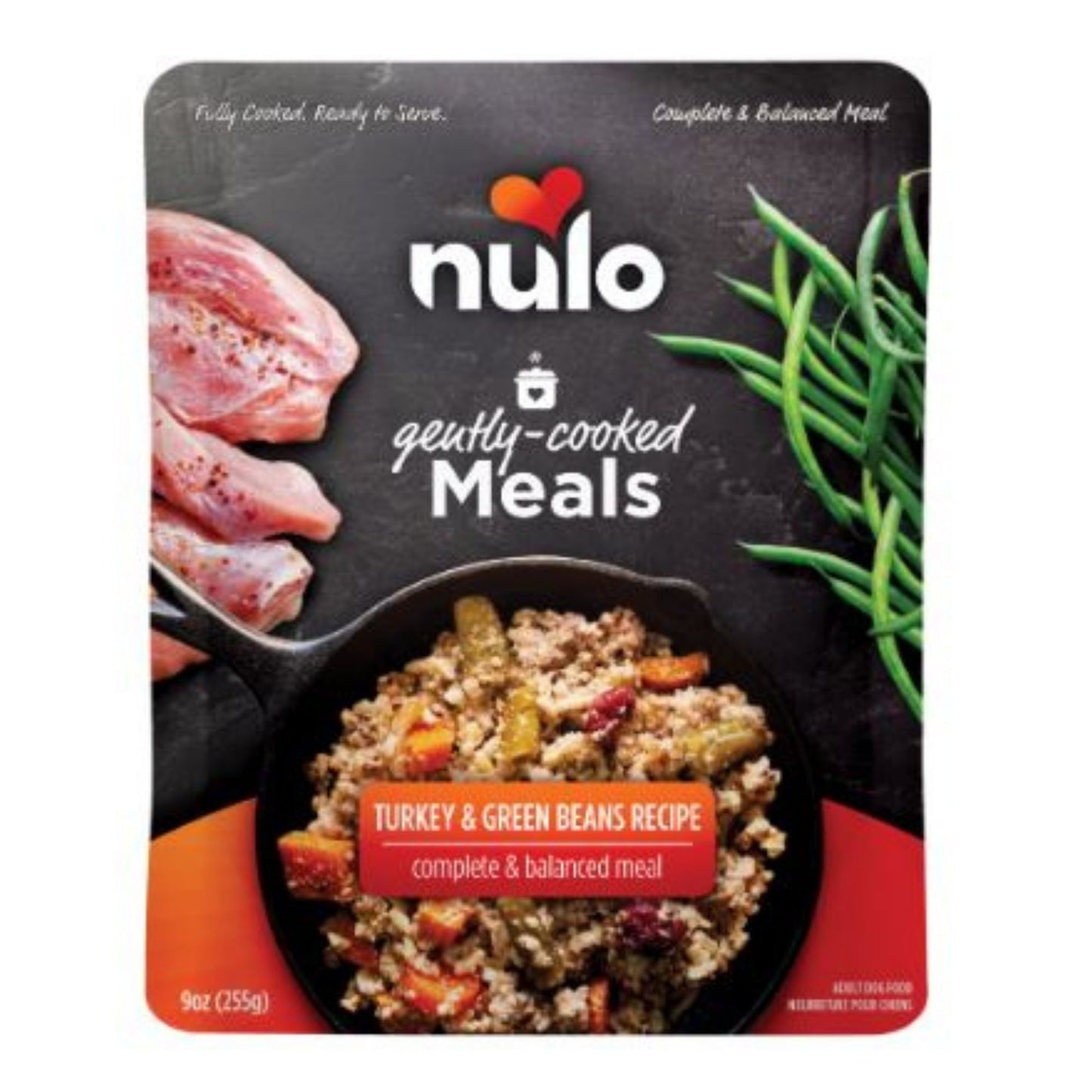 Nulo Dog Gently Cooked Turkey & Green Beans 9oz.