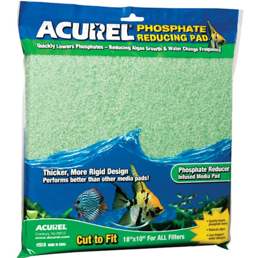 Acurel Cut to Fit Phosphate Reducing Filter Media Pad Green 1ea/18 In X 10 in