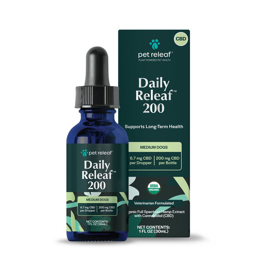 Pet Releaf Daily Organic Hemp Oil Cbd 200Mg