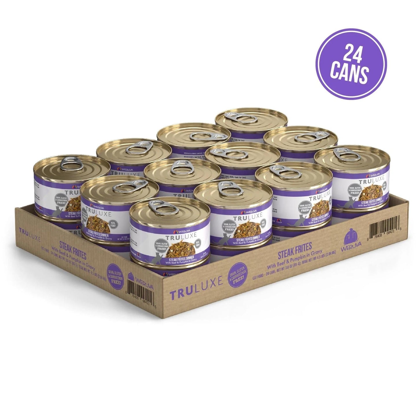 Truluxe Cat Steak Frites 3Oz (Case of 24)