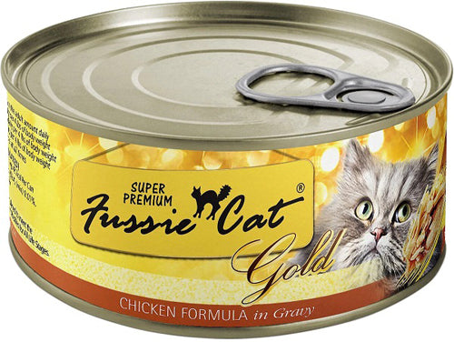 **Fussie Cat Gold Chicken Gravy  2.82oz. (Case of 24)