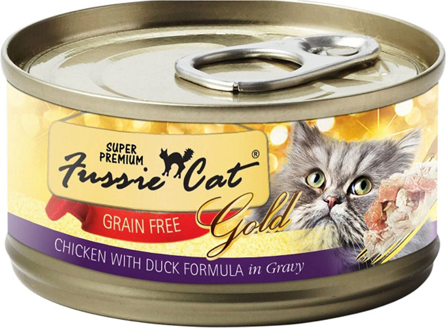 **Fussie Cat Chicken With Duck In Gravy 5.5oz. (Case of 24)