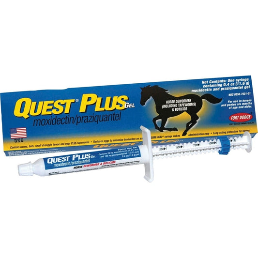 Quest Plus Horse Dewormer Gel .40oz.